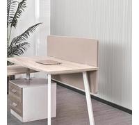 Séparateur de Bureau à Pince 2 Pieds Haut, Panneau confidentialité insonorisé Portable avec Pinces, 40 50 60 100 120 CM Longueur for modestie, Universel(Camel,Lenght 100cm/39.9in)