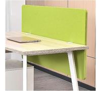 Séparateur de Bureau à Pince, Panneau de confidentialité de Bureau insonorisé Portable, modestie for se Tenir Debout(Green,Lenght 60 cm/23.6 in)