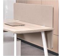Séparateur de Bureau à Pince, Panneau de confidentialité de Bureau insonorisé Portable, modestie for se Tenir Debout(Camel,Lenght 120cm/47.2in)