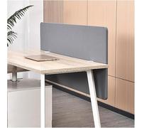 Séparateur de Bureau à Pince, Panneau de confidentialité de Bureau insonorisé Portable, modestie for se Tenir Debout(Dark Grey,Lenght 60 cm/23.6 in)