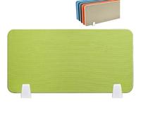 Séparateur de Bureau Acoustique Autonome, cloison de Protection Contre Les éternuements Portable pour Bureau, Salle de Classe, Poste de Travail, Grille de séparation en Tissu(Fruit Green,120 * 30cm)