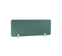 Séparateur de bureau acoustique autoportant - Panneau d'intimité absorbant le son pour bureau, école, centre d'appels - Barrière de séparation autoportante