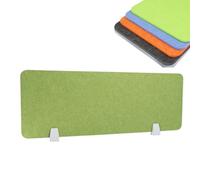 Séparateur de Bureau Acoustique, écran de Panneau de confidentialité autoportant insonorisant, cloison en Feutre réduisant Le Bruit pour Table de Bureau de Salle(Fruit Green,30 * 100cm)