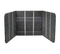 Séparateur de bureau acoustique, pliable - Barrière portable - Réduit le bruit et les distractions visuelles, Boucliers pour bureaux d'étudiants - Excellent pour les bureaux et les écoles