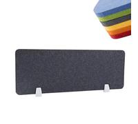 Séparateur de bureau acoustique, séparateur insonorisé avec pinces et panneau de réduction du bruit