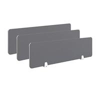 Séparateur de bureau autonome - Réduction du bruit - Séparations montées sur table pour bureau et étude - Améliore la concentration et la productivité - Idéal pour les étudiants et les professionnels