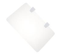 Séparateur de Bureau en Acrylique Dépoli, Cloison de Table | Fixation avec Pinces ou Autonome, Base Antidérapante Intégrée, pour Tables et Bancs Partagés