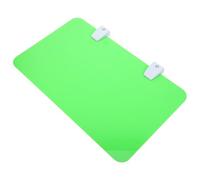 Séparateur de Bureau en Acrylique Vert Clair, Pince, Confidentialité | Panneau Acoustique, Cloison de Table Autonome, pour Postes et Tables en Open Space