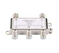 séparateur de câble coaxial numérique, 5-2400MHz, 4 voies HD, 4 canaux Satellite/antenne de télévision, récepteur distributeur de Signal pour SATV/CATV