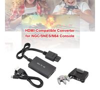 Séparateur de câble vidéo TV HD, Compatible HDMI, pour Console Nintendo 64 GameCube NGC Super SNES, accessoires de jeu