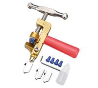 Séparateur de carrelage ergonomique en métal robuste avec base antidérapante pour une coupe rapide et efficace sur divers matériaux, coupe professionnelle