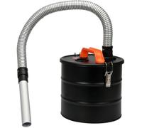 Séparateur de cendres - Vorel - Réservoir 18L - Filtre PET - Tuyau flexible 1m - Embout aluminium 23cm