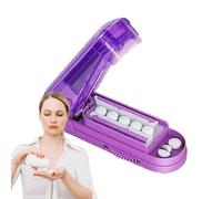 Séparateur de comprimés compact et robuste, accessoire facile à manipuler, outil compact avec utilisation portable, 10,4 x 4,6 x 3,5 cm, équipement pratique pour les personnes âgées