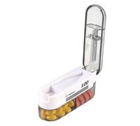 Séparateur de comprimés portable - Appareil de coupe de médicaments réglable - Coupe-comprimés et séparateur de pilules - Pour personnes âgées, patients, infirmiers, voyageurs, soucieux de la santé