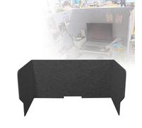 Séparateur De Confidentialité De Table, RéDuire Le Bruit, 60/80/100/120cm Panneau De Séparation De Bureau Pliable, Concentrez Votre Attention, Pour Classe, Bureau, Bibliothèque(Darkgray,80cm)