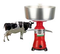 Séparateur de crème de lait électrique 80 L/H for lait de vache de chèvre 12 L, machine d'écrémage réglable en vitesse du corps en métal - Essentiel for la ferme laitière