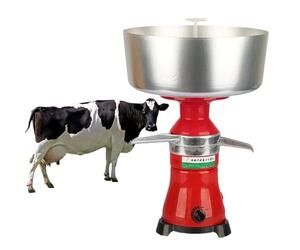 Séparateur de crème de lait électrique 80 L/H for lait de vache de chèvre 12 L, machine d'écrémage réglable en vitesse du corps en métal - Essentiel for la ferme laitière