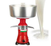 Séparateur de crème de lait électrique, centrifugeuse de 80 L/h pour lait frais, cuve en acier inoxydable de 12 L
