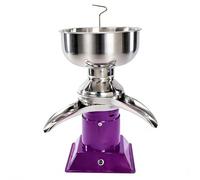 Séparateur de crème électrique 100 L/H, acier inoxydable et alliage d'aluminium, conception à faible bruit, for frais de vache et de chèvre, sépare le lait entier en crème et lait écrémé(PR)