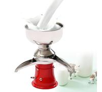 Séparateur de crème électrique 50/100 l/h, centrifugeuse Haute Vitesse 10 500 TR/Min avec cuve en Acier Inoxydable de 5 l/7 l,pour Le Traitement du Lait de chèvre, de Vache et de chamelle 100L/H