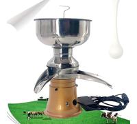 Séparateur de crème électrique avec bol en acier inoxydable, écumoire centrifuge à lait haute vitesse pour le traitement des produits laitiers