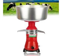 Séparateur de crème électrique, écumeur de lait centrifuge de 12 L, rendement 80 l/h, séparateur de beurre multifonction en acier inoxydable pour lait cru pour lait écrémé