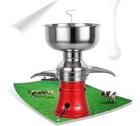 Séparateur de crème électrique - Séparateur centrifuge pour lait frais, idéal pour le beurre, la crème et le lait écrémé, 50 L/H
