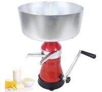 Séparateur de crème manuel pour le traitement du lait, capacité de 80 l/h, convertit le lait entier en crème et lait écrémé, facile à nettoyer pour une utilisation domestique ou agricole
