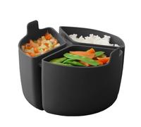 Séparateur De Faitout Amovible | Revêtement Antiadhésif Réutilisable Pour Cuiseur - Séparateur De Marmite À 3 Compartiments, Gadgets De Cuisine Pour Séparation Des Repas Et Préparation Aliments Bébé