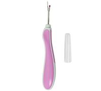 Séparateur de Fil à Coudre - 5,12 Pouces, Coupe- Ergonomique, Poignée TPR Silicone ABS avec Couvercle Transparent | Outil de Broderie Quilting Artisanat Déchirure Portable Enlèvement du Tissu N