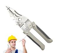 Séparateur de fils pour fil et câble,Outils de coupe en acier inoxydable pour câbles | Pince à dénuder | Pour dénuder la tonte de câble de serrage de câble Recadrage Fil à sertir à la maison