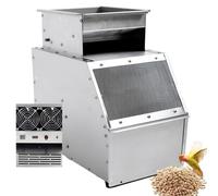 Séparateur de grains électrique avec ventilateur réglable et port de décharge pour un nettoyage efficace du mil, des grains divers et des graines de melon