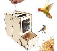 Séparateur de grains pour oiseaux avec ventilateur et tiroir, sortie d'air en maille pour millet et grains divers, séparateur de cosses à faire soi-même