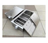 Séparateur de graisse commercial à entrée latérale - Robuste pour installation souterraine/en surface dans les restaurants, cuisines et services de restauration - Gestion efficace des huiles