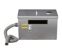 Séparateur de Graisse Commercial, Filtration Graduée, Séparateur de Graisse en Acier Inoxydable, Adapté À La Cuisine Domestique, au Restaurant Sous L'évier(Small)