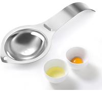 Séparateur de Jaune d'œuf, Séparateur Oeuf Inox Acier Inoxydable, Séparateur Blanc de Jaune d'oeuf, Gadget de Cuisine