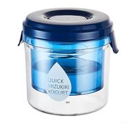 Séparateur de lactosérum compact pour yaourt, fromage, yaourt grec, kéfir, filtre à yaourt filtré pour vache, chèvre, amande, lait de soja, 14 x 14 x 15 cm, facile à utiliser, plastique léger