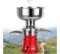 Séparateur de lait électrique pour crème et lait écrémé, 50 L/h avec capacité de 8 L, transforme le lait cru ou entier en crème (9800-11000 tr/min)