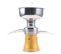 Séparateur de lait électrique, séparateur de crème, réservoir à lait en acier inoxydable de 5 l, avec 15 tambours à disques pour une séparation complète sur 0,03 % de graisse, pour lait de chèvre, de