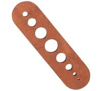 Séparateur de légumes - Extracteur de tige vert feuille, rasoir en bois robuste avec différents diamètres de trou, gadget de préparation des repas, idéal pour la décoration de plats de