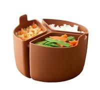Séparateur De Marmite,Insert Réutilisable En Silicone Pour Cocotte | Séparateur De Marmite À 3 Compartiments, Gadgets De Cuisine Pour Séparation Des Repas Et Préparation Aliments Bébé