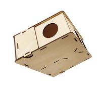 Séparateur de nourriture pour oiseaux en bois idéal pour les propriétaires d'animaux domestiques Séparateur de graines d'oiseaux et de coquilles