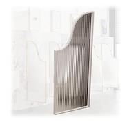 Séparateur De Partition D'intimité D'urinoir, Cloison De Toilette Barre De Séparation De Mur De Chambre Panneaux Créatifs Décoratifs Séparés, Facile À Installer (Couleur : White, Taille : 40x120cm)