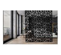 Séparateur de pièce à 12 pièces à Suspendre pour la Maison, hôtel, Bureau, Bar, en Tant Que décoration 40 x 40 cm - Noir