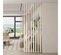 Séparateur de pièce autonome avec pieds réglables - Brise-vue pour espaces de vie - Assemblage facile