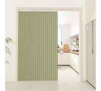 Séparateur de pièce pliable pour entrée, salon, chambre à coucher et armoire Vert 240 x 240 cm