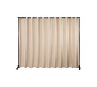 Séparateur de Pièce Rideau Cloison de Séparation 3 x 2,6 m Amovible Mobile