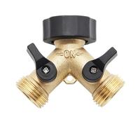 Séparateur De Pièces En Laiton De Type Y, 3/4 Pouces, Union Lâche Avec Rondelle Supplémentaire For Machine À Laver, Étanche