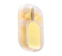 Séparateur de pilules Distributeur de pilules | Grinder de pilule réutilisable - Boîte de rangement de médecine portable, organisateurs de tablettes portables pour voyage, maison, école