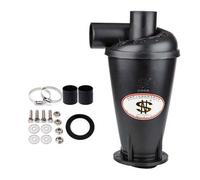 Séparateur de Poussière Cyclonique DN50 mm - Aspiration Double Filtration Atelier Industrie Bois Métal